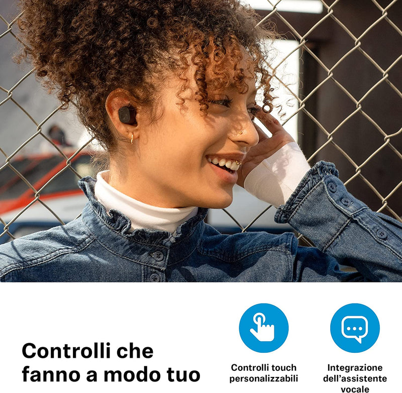 Sennheiser CX True Wireles CX200TW1 Auricolari Bluetooth con base di ricarica, Nero