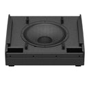Yamaha DHR12M Monitor audio attivo da palco 12" 1000w di picco e SPL 129db, Nero