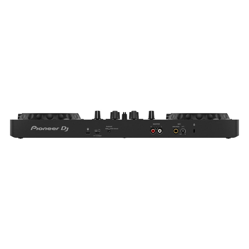 Pioneer Dj DDJ-FLX4 Controller + Casse DM-40D-WHT + HDJ-CX-K Cuffia + Cavo RCA