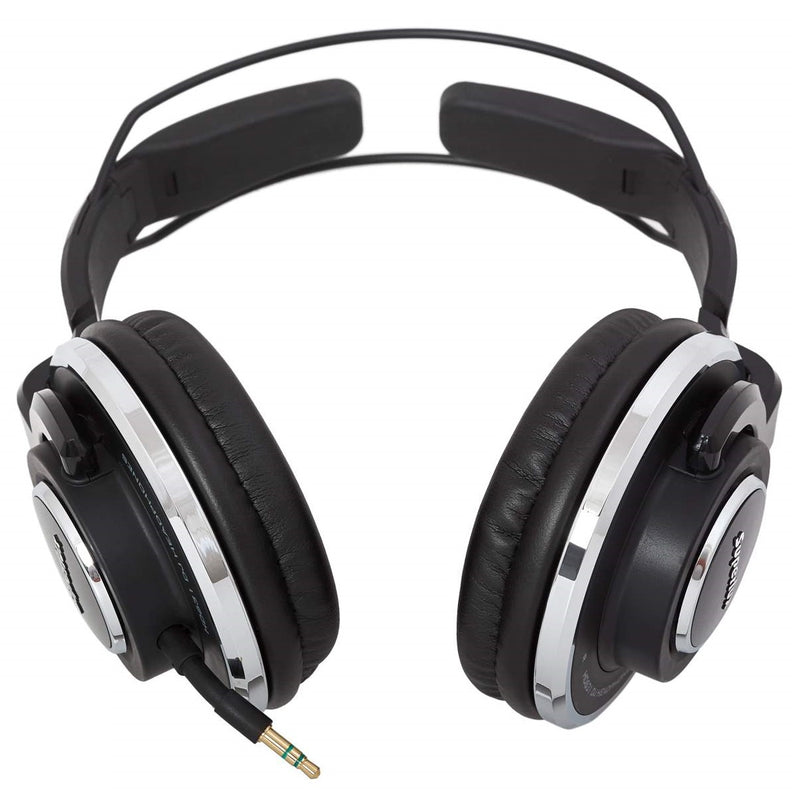 Superlux HD631 Cuffia Pro x Dj dinamica chiusa con cavo e senza mic, Nero