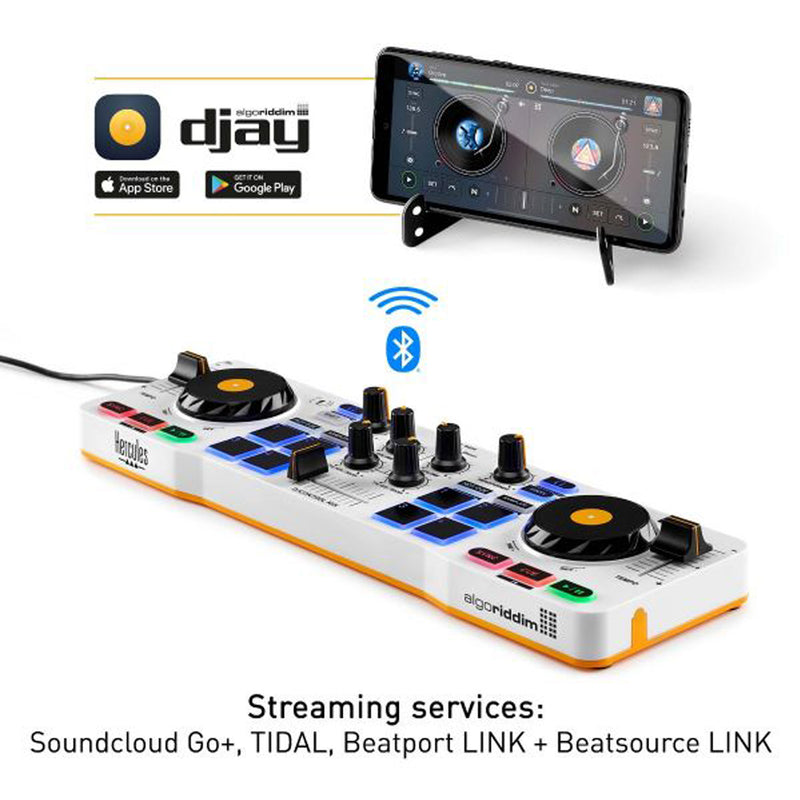 Hercules DjControl Mix controller DJ a 2 banchi adatto smartphone iOS e Android