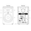 JBL 306P MKII Coppia Monitor audio attivi da studio, da 6" potenza 112w RMS Nero