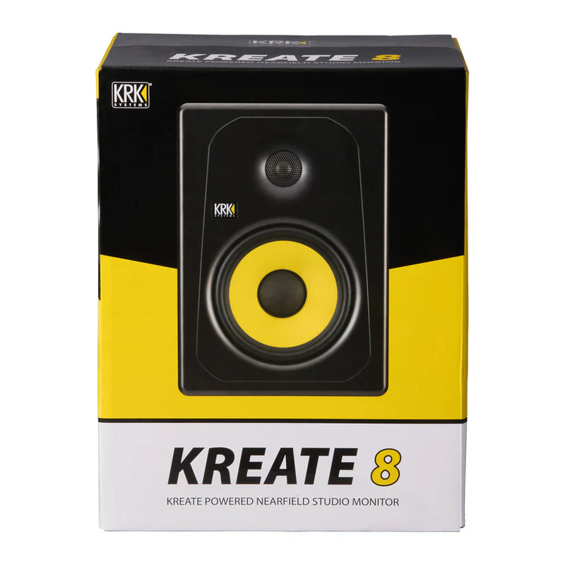 KRK Systems KRK KREATE 8 Monitor audio Pro da Studio 8" e da 210w di picco Nero