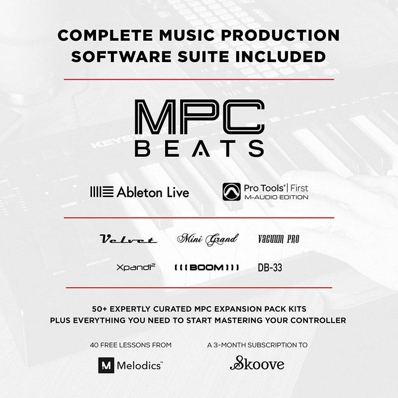 M-Audio KeyStation 88 MK3 Tastiera controller MIDI e USB a 88 Tasti semi pesati