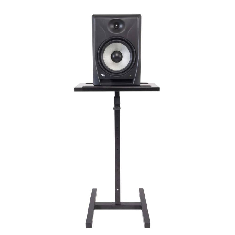 Proel KP820 Coppia Supporto x Monitor audio Studio regol. H. 83/132cm Nero Opaco