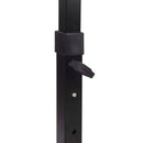 Proel KP820 Supporto x Monitor audio da Studio regol. altez. 83/132cm Nero Opaco