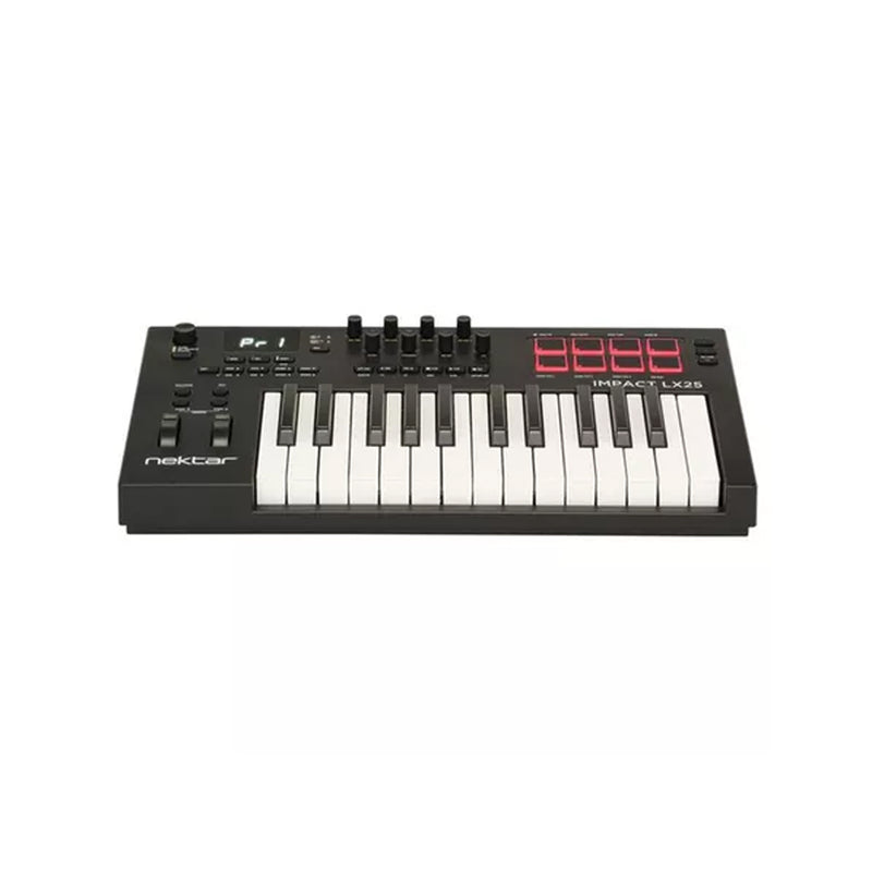 Nektar IMPACT LX25 MK3 Tastiera Controller MIDI e USB a 25 Tasti Sensibili, Nero