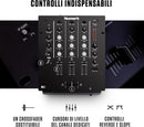 Numark M4 Mixer Scratch Professionale per Dj a 3 canali, Nero