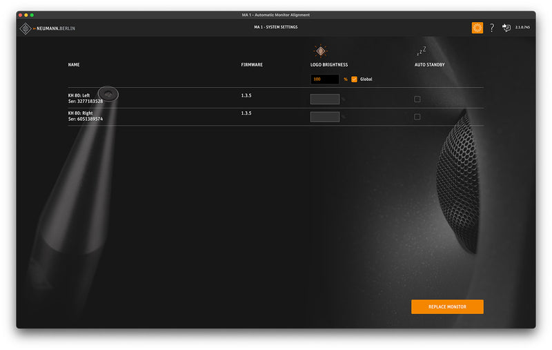 Neumann MA1 Microfono digitale x misurazione e monitoraggio Pro audio in studio