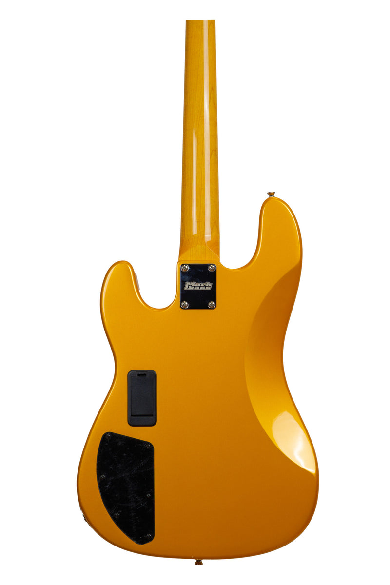 MarkBass MB GV 4 GLOXY Metallic Yellow CR RW Basso Elettrico a 4 Corde