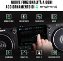 Numark MIXSTREAM PRO+ Controller Dj 2Deck WiFi integrato Touch screen da 7" Nero