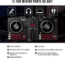 Numark MIXTRACK PRO FX Controller Dj 2Deck x Serato DJ e scheda audio integrata
