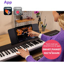 Yamaha P-145BT Bluetooth Pianoforte Digit. Portatile a 88T pesati con GH Compact