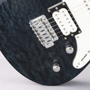 Yamaha PAC212VQM TBL TRANSLUCENT BLACK Chitarra Elettrica serie Pacifica 22T