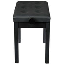 Proel PB60MSSBBK Panca x pianoforte altez. regol. acciaio vernic. nero opaco