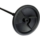 Proel PRO1991-D++ Asta Microfonica Pro Dritta base rotonda, Nero Opaco