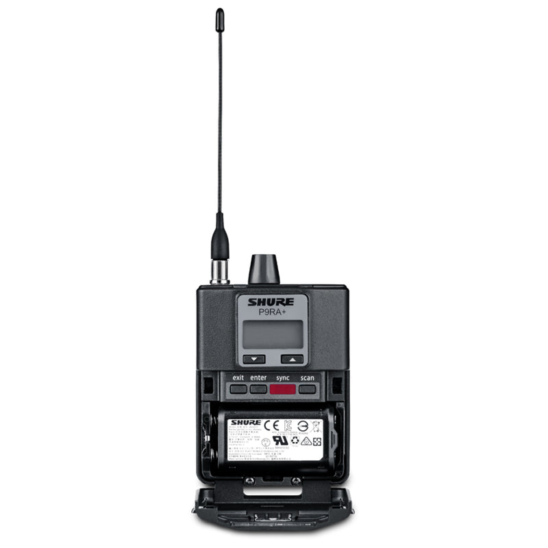 Shure PSM900 Ear Monitor Bundle P9TE=-K1E Trasmettitore + P9RA+=-K1E Bodypack