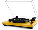 RLINE RLTN11GY Giradischi a cinghia con modulo Bluetooth, Giallo Lucido