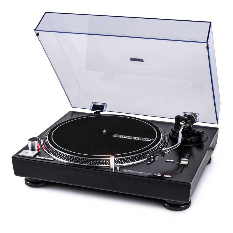Reloop RP-4000 MK2 Coppia Giradischi Pro a trazione diretta x Dj incl. testina