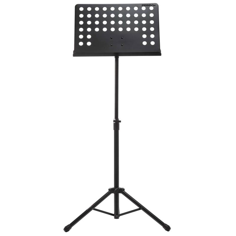 Proel RSM360WOB Leggio Musicale forato con altezza regolabile Nero Opaco