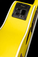 Ortega RUSUN-CE Ukulele elettrificato cutaway da concerto serie EARTH Sun Yellow