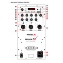 Proel SESSION1X 2x Sist. a Colonna 400W MP3 USB BLUETOOTH ST+2x COVERSESSION1SUB