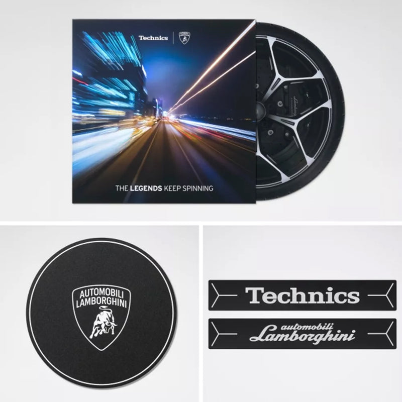 Technics SL-1200M7B Lamborghini Giallo Giradischi Pro x Dj a trazione diretta