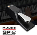M-Audio SP-2 Pedale Sustain Interr. x invertire la polarità x tastiere Cromato - GlobalNet Shop