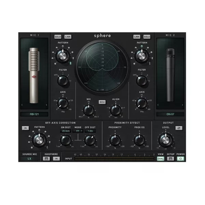 Universal Audio SPHERE LX MODELING MICROPHONE Mic condensatore a diframma largo