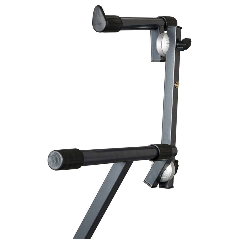 Proel SPL152 Supporto Pro x tastiera 2 livelli regol. SNAP LOCK grigio antracite