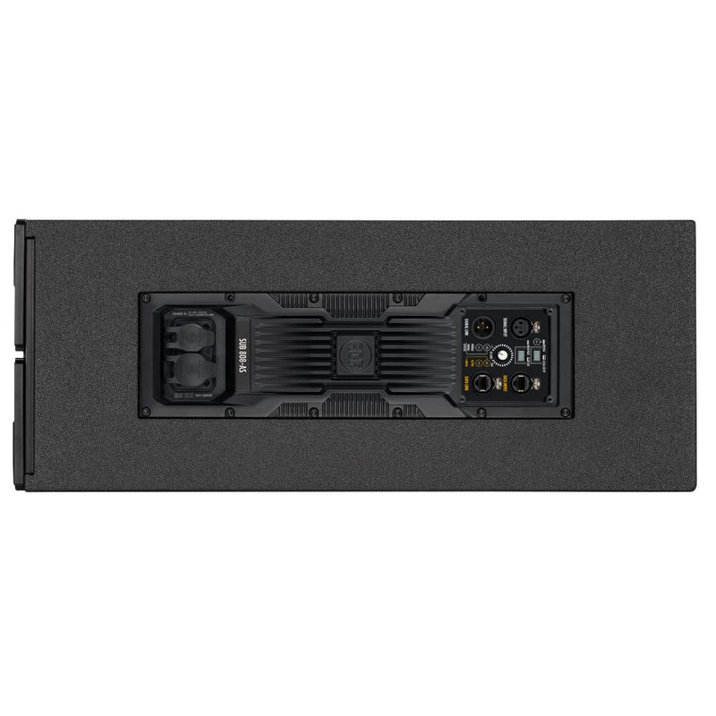 RCF SUB 808-AS Subwoofer Pro Attivo da 8" con potenza di picco di 2000w, Nero
