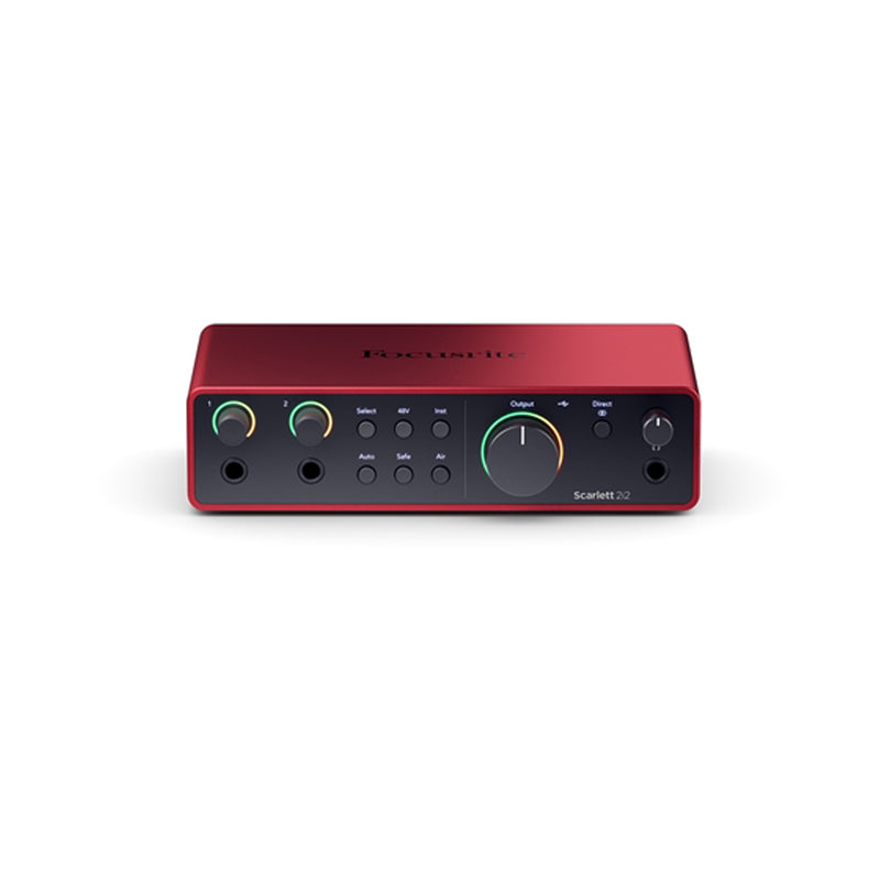 Focusrite Scarlett 2i2 4gen Interfaccia audio USB professionale