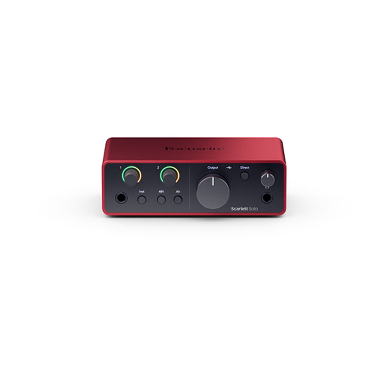 Focusrite Scarlett Solo 4gen Interfaccia audio USB professionale