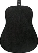 Ibanez V54NJP-WK WEATHERD BLACK OPEN PORE Pack Chitarra Acustica borsa access.