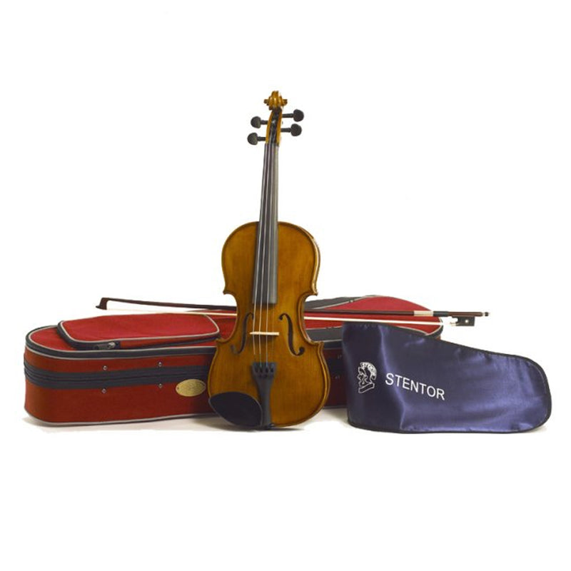Stentor VL1500C Student II Violino 3/4 x studenti, non preparato + borsa + arco