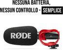 Rode VIDEOMIC GO II XELIX Mic a Canna fucile x fotocamera smartphone tablet Pc