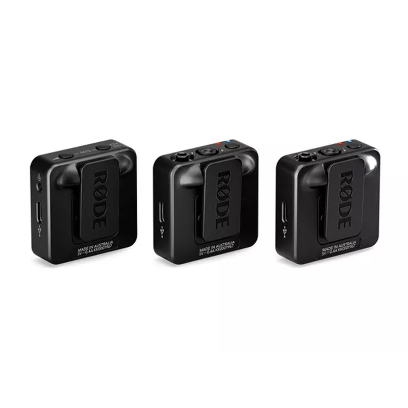 Rode WIRELESS GO III Sistema Mic. Wireless x videofotocamere e smartphone Nero