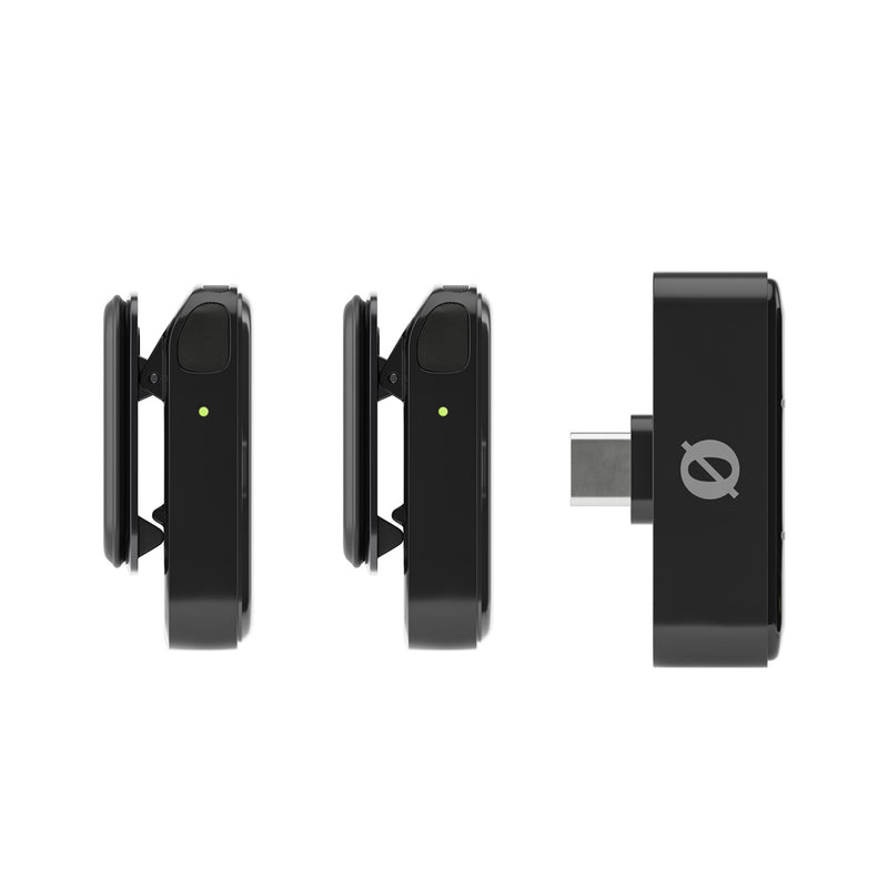 Rode WIRELESS MICRO USB-C BLACK Sistema 2 Microf. Lavalier Wireless x smartphone