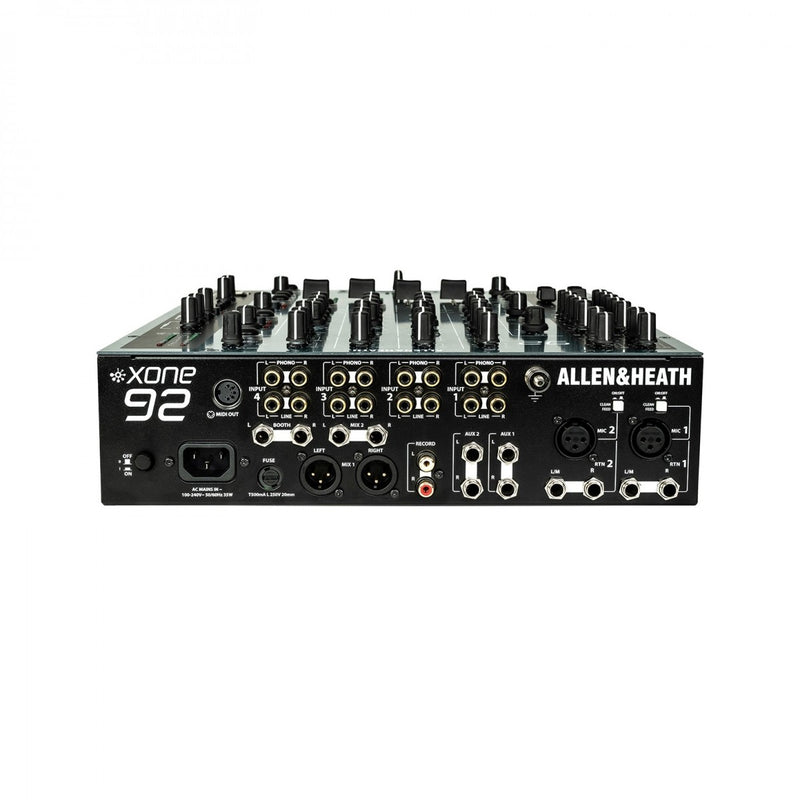 Allen & Heath Xone:92 MKII Mixer Analogico Pro 4C Phono/Line+ 2C Mic/Line x Dj