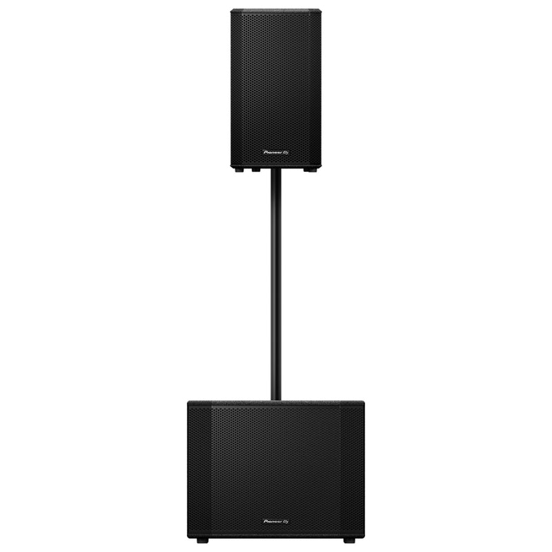 Pioneer Dj XPRS1152S Subwoofer attivo da 15" 4000w di picco controllo DSP, Nero