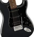 Fender Affinity Stratocaster Charcoal Frost Metal Pack Chitarr.Elett.+Amp15w+acc - GlobalNet Shop