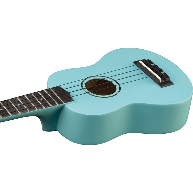 Eko Primo Ukulele Blue Ukulele Soprano + accordatore corde ricambio e custodia