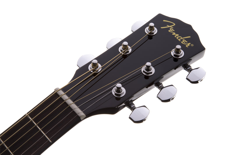 Fender CD-60 Dreadnought V3 DS Walnut Fingerboard Black Chitarra Acustica a 20T
