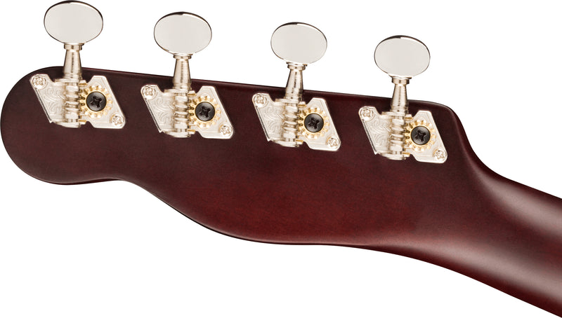 Fender Venice Soprano Uke 2-Color Sunburst Ukulele Soprano manico sottile a "C"