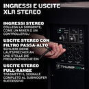 Mackie THUMP 18S V4 Subwoofer audio cono da 18" e 1400w di potenza di picco Nero