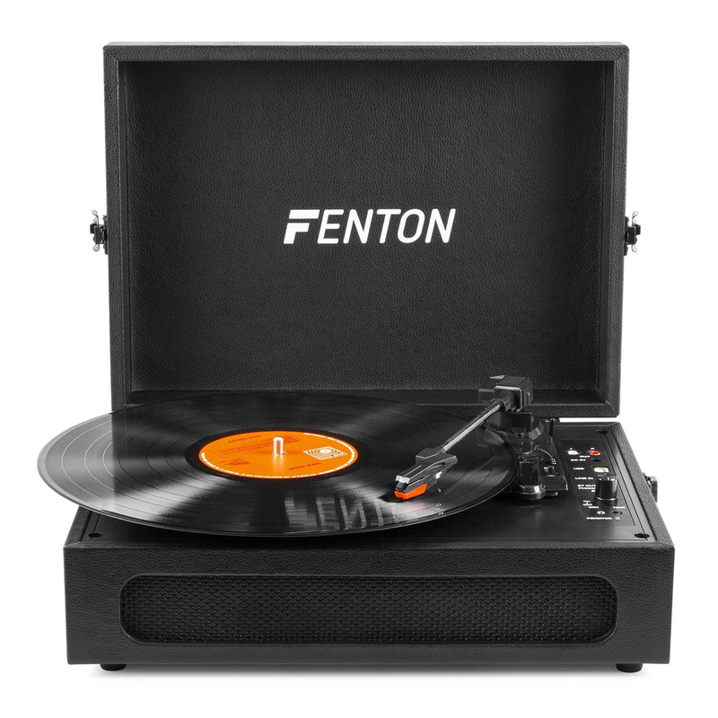 Fenton RP118B (102.050) Giradischi valigetta Altoparl. 10W RMS Bluetooth Nero
