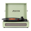 Fenton RP118C (102.052) Giradischi con Altoparlanti da 10W RMS e bluetooth Verde