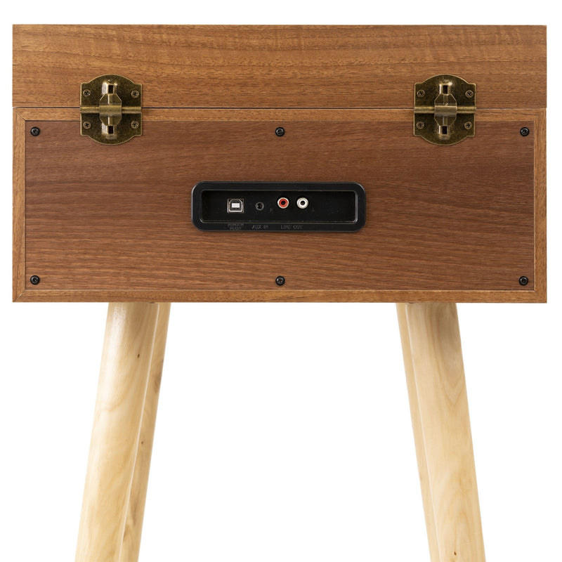 Audizio FREMONT WOOD (102.197) Giradischi da tavolo gambe rimovibili Bluetooth