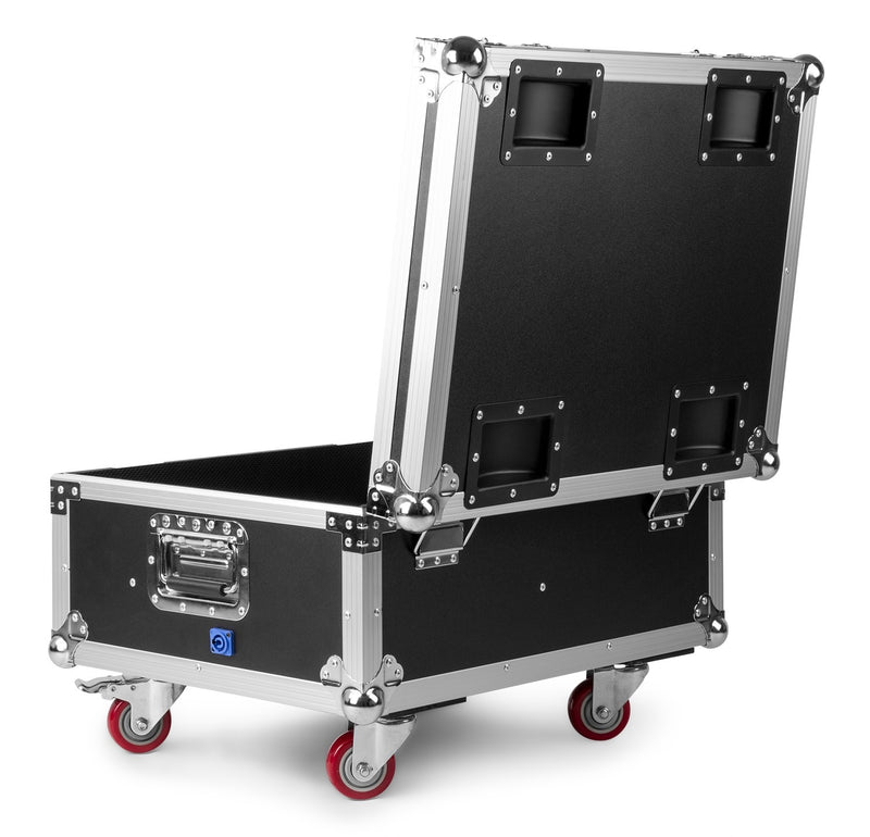 Beamz FCC9 FlightCase x 8 fari, x trasporto e ricaricare x fari Beamz BBP9, Nero
