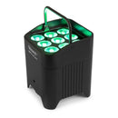 Beamz BBP59 Battery Uplight Par IP65 9Led 12W RGBWA-UV batteria telec. IR e DMX